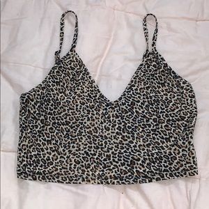 SHEIN cheetah crop top 🌺